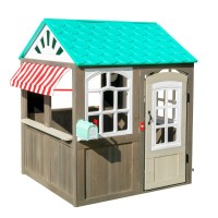 Casuta de joaca Costal Cottage Kidkraft - din lemn pentru copii in gradina Casuta de joaca Costal Cottage Kidkraft - din lemn pentru copii in gradina